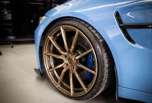 Spălare sigură cu detalii la jante